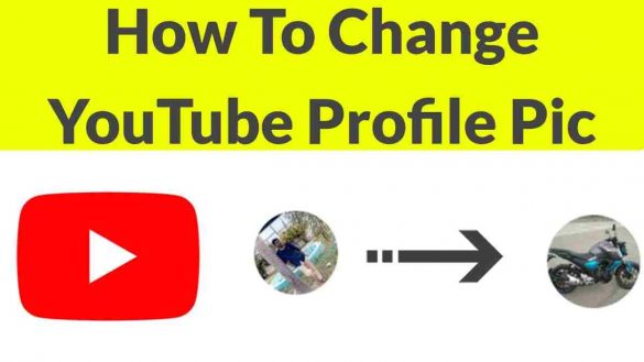 How to Change my Profile Picture On Youtube