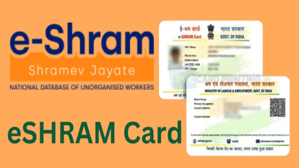 Benefits of e-Shram Card
