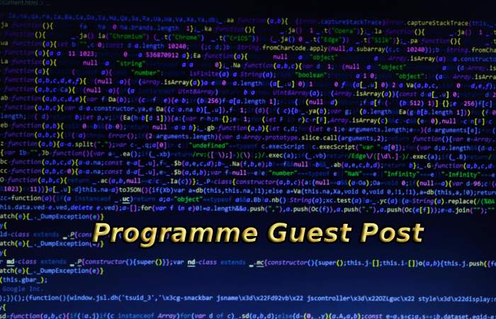 Programme Guest Post