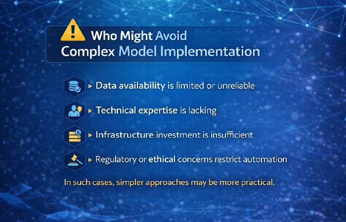 Who Might Avoid Complex Model Implementation