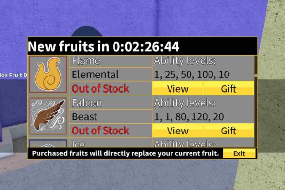 Blox Fruit Stock Guide: When Items Restock
