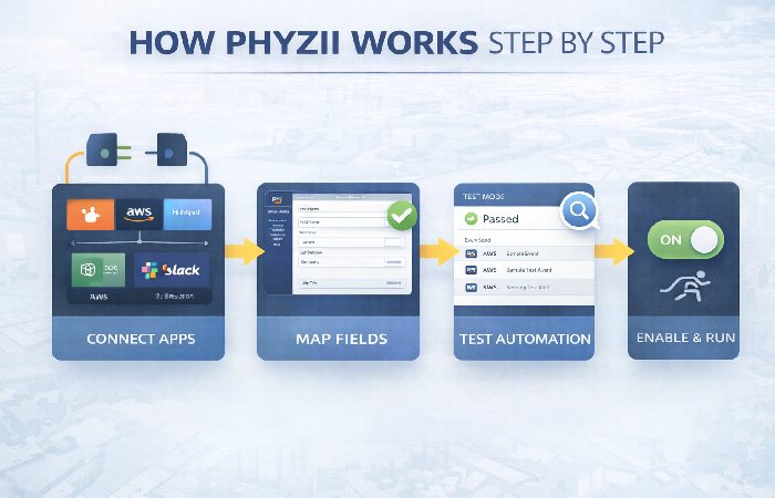 How Phyzii works step by step