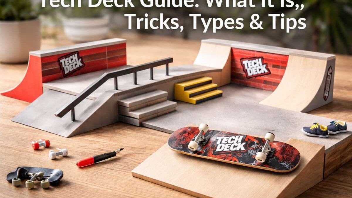 Tech Deck Guide: What It Is, Tricks, Types & Tips