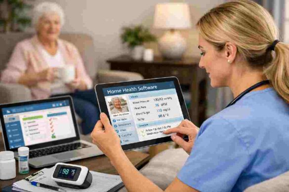 using home health software