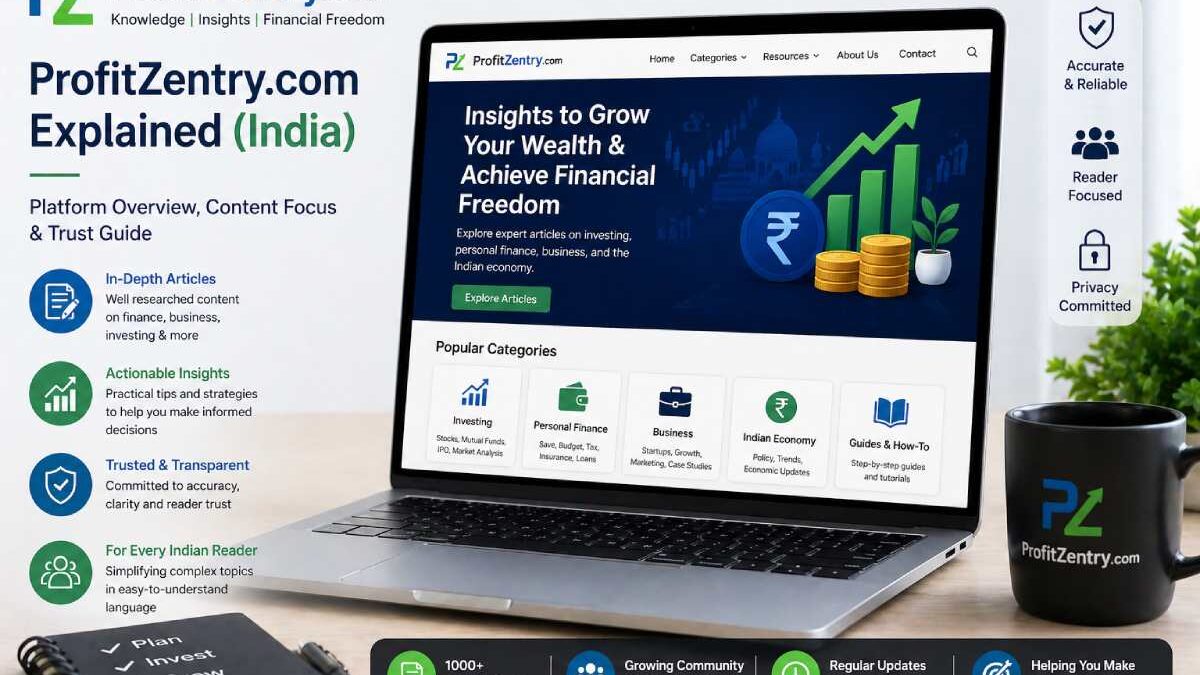 ProfitZentry.com Explained (India): Platform Overview, Content Focus