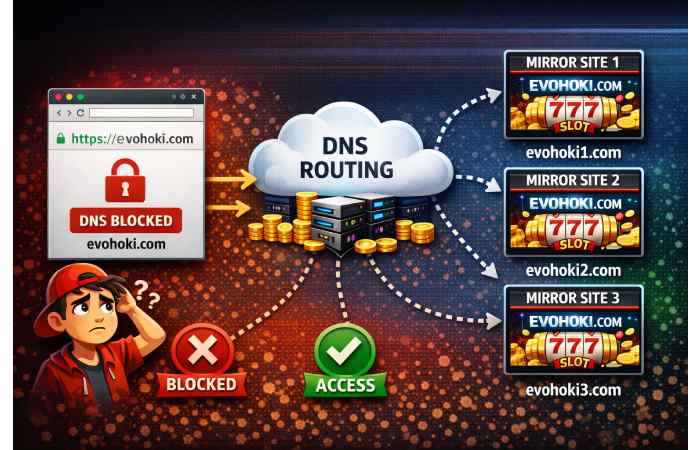 slot gacor evohoki.com mirror domain routing explanation