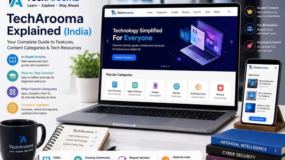 TechArooma Explained (India): Features, Content Categories & Tech Resource Guide