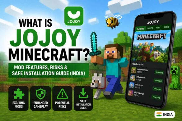 what is jojoy minecraft mod features risks safe installation guide india app overview