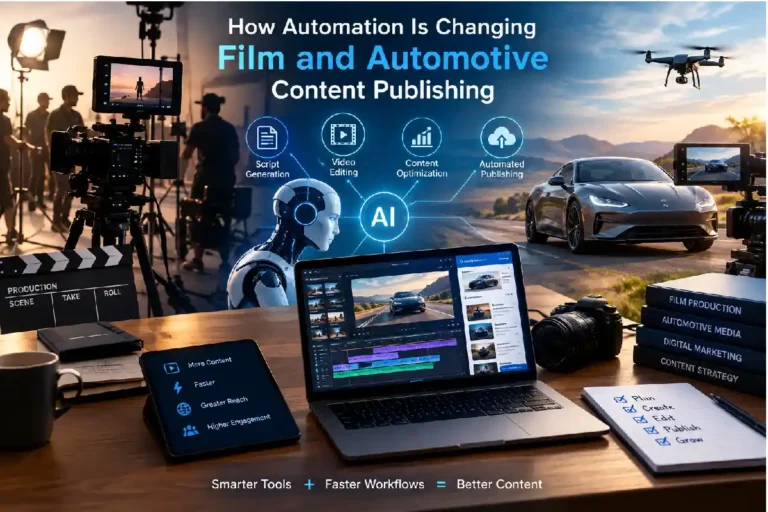 how automation is changing film and automotive content publishing
